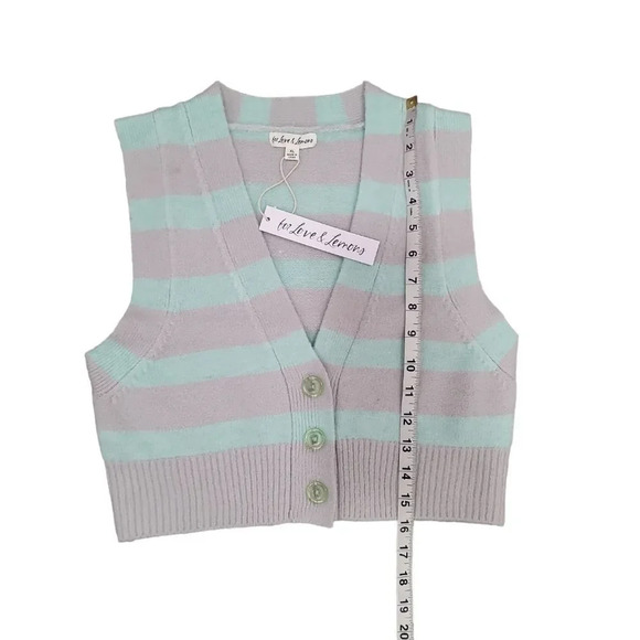 FOR Love & Lemons Maud Crop Sweater Vest - Picture 11 of 12